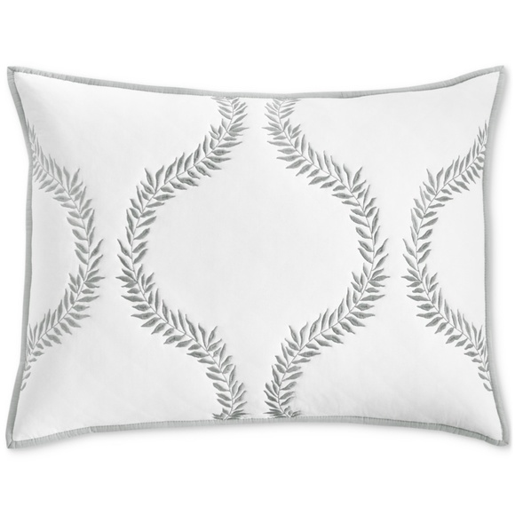 Charter Club Other - Charter Club Grayson Embroidery Cotton Sham, King